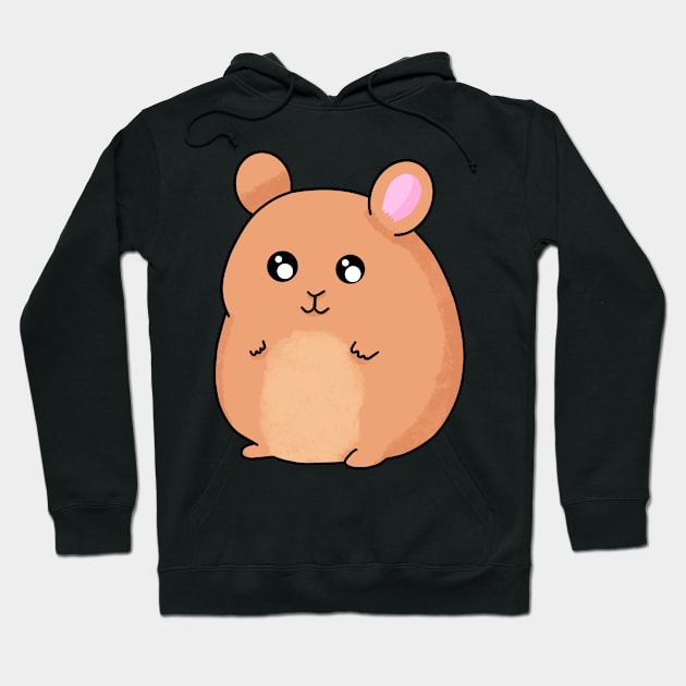 Chunky Hamster Hoodie by mollykay26